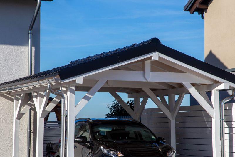 Metal Carport with Side Panels